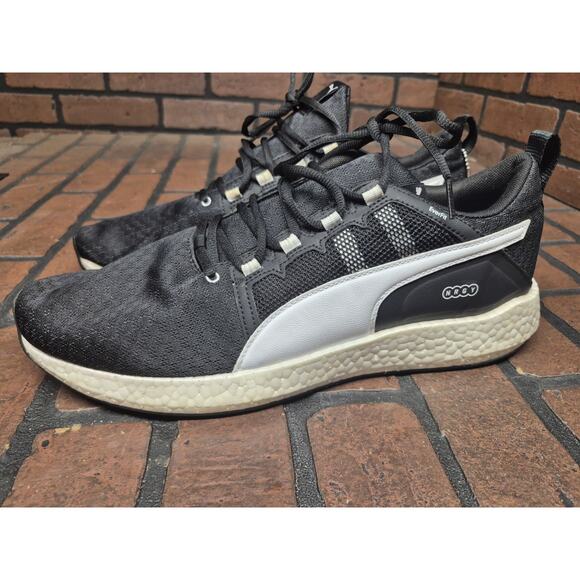Puma Men's Black Nrgy Neko Turbo, Running Shoes, Size 13 - Picture 1 of 7